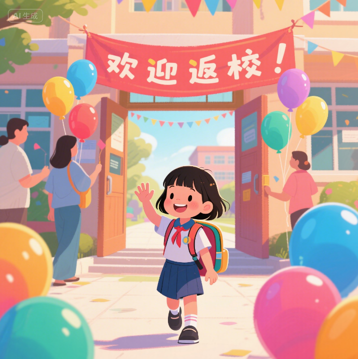 逐夢(mèng)新程，未來可期！開學(xué)季，好好學(xué)習(xí)，天天向上！